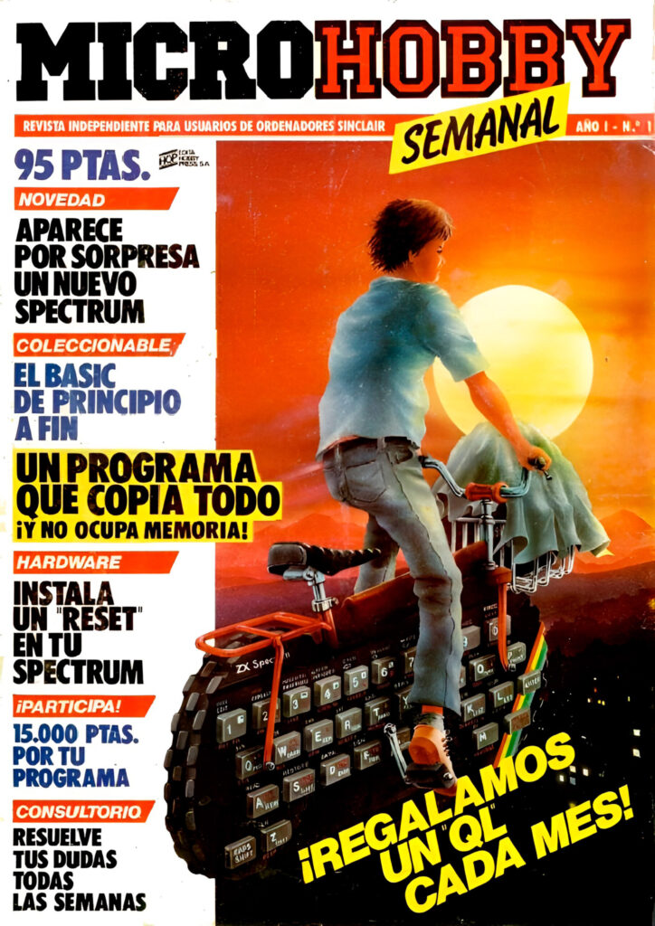 Portada de Microhobby nº1 (1984)