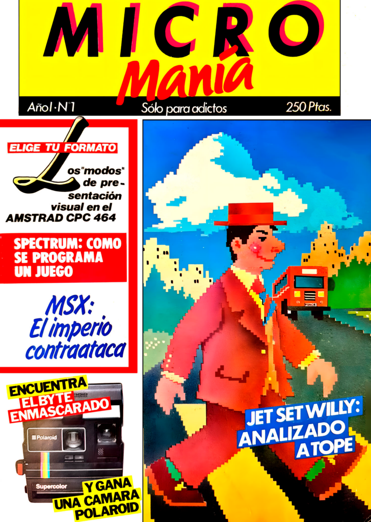 Portada de Micromanía nº1 (1985)